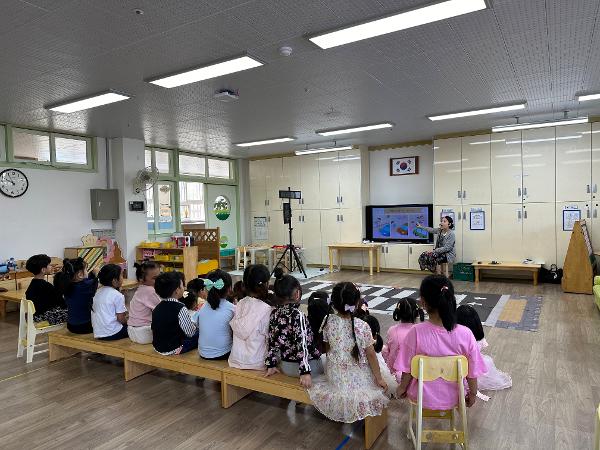 김해시어린이교통공원 유치원 교통안전  출장 교육 